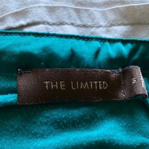The Limited Teal Sleeveless casual shirt